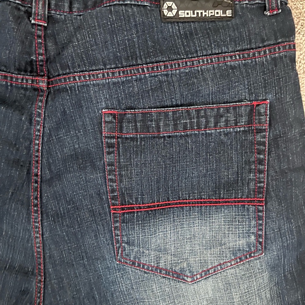 SouthPole Men's Denim Shorts - Dark Blue
